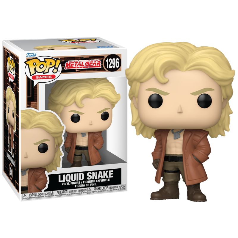 METAL GEAR - POP LIQUID SNAKE