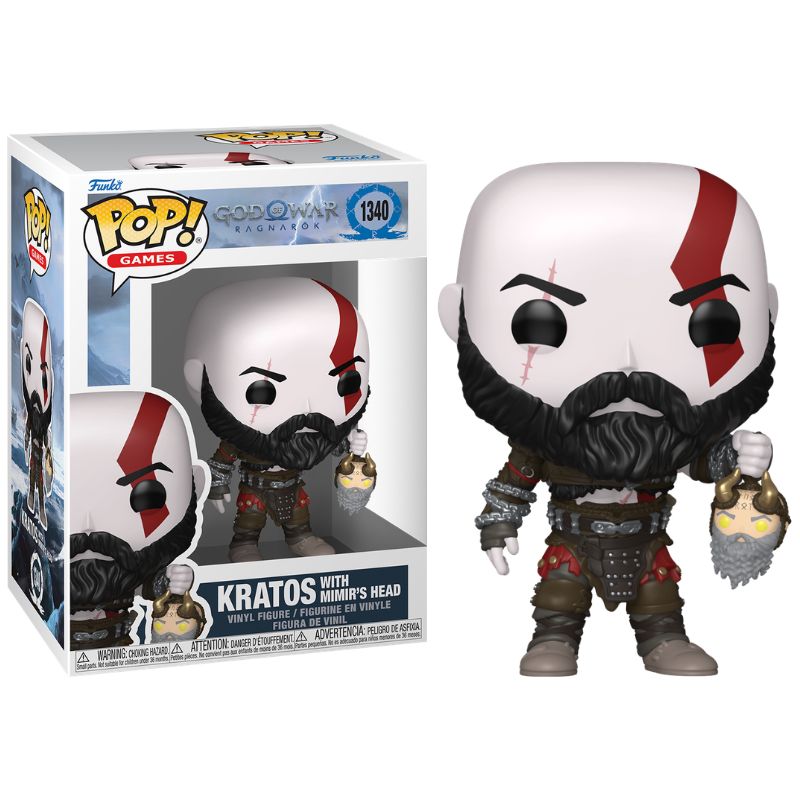 GOD OF WAR (T4) - POP KRATOS W/ MIMIR´S HEAD