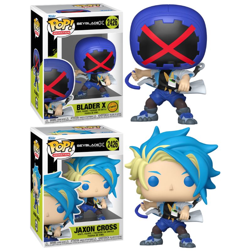 BEYBLADES - POP JAXON CROSS [CHASE]