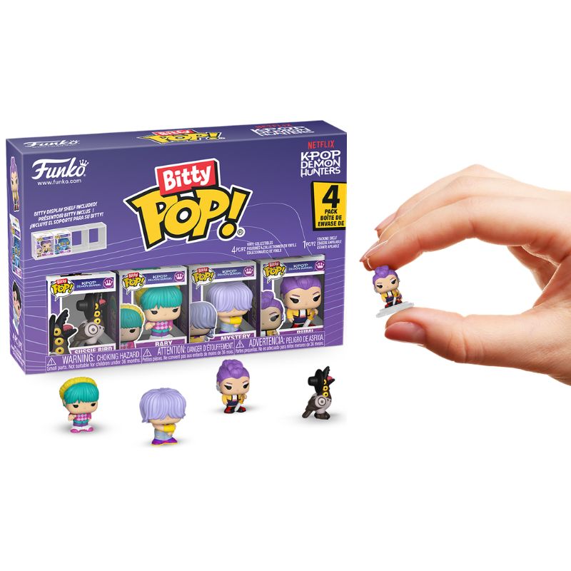 K-POP DEMON HUNTERS - BITTY POP 4 PACK RUMI