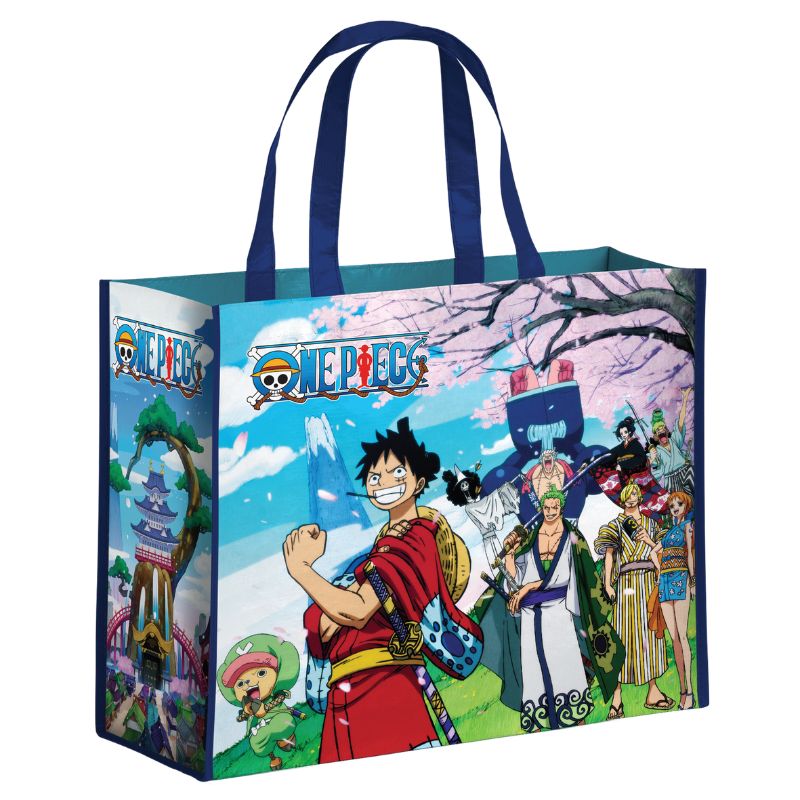 ONE PIECE - BOLSA DE RAFIA PERSONAJES