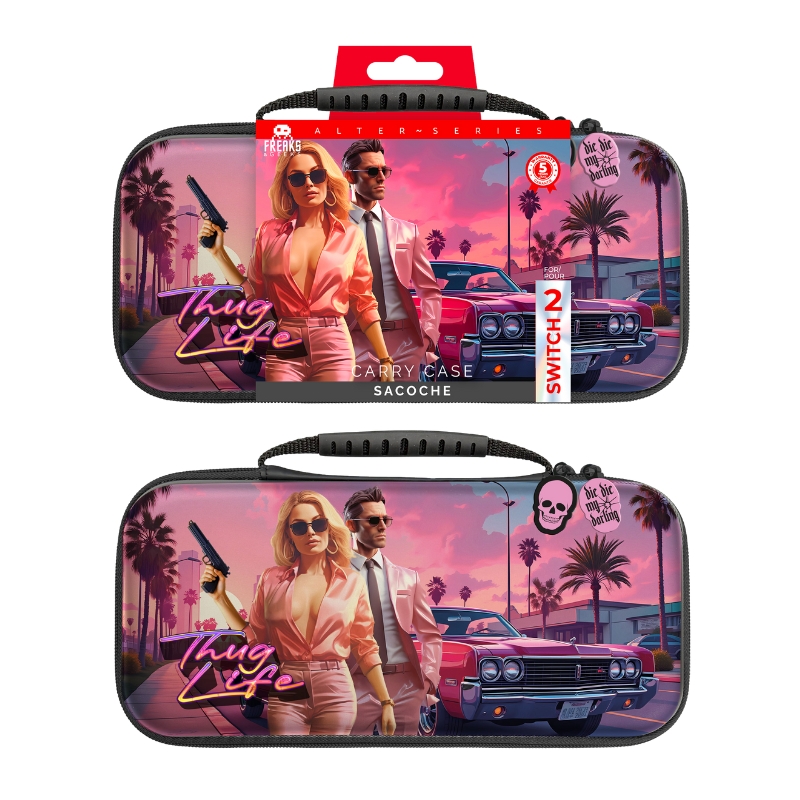 FREAK & GEEKS - FUNDA SWITCH 2/SWITCH/OLED THUG LIFE