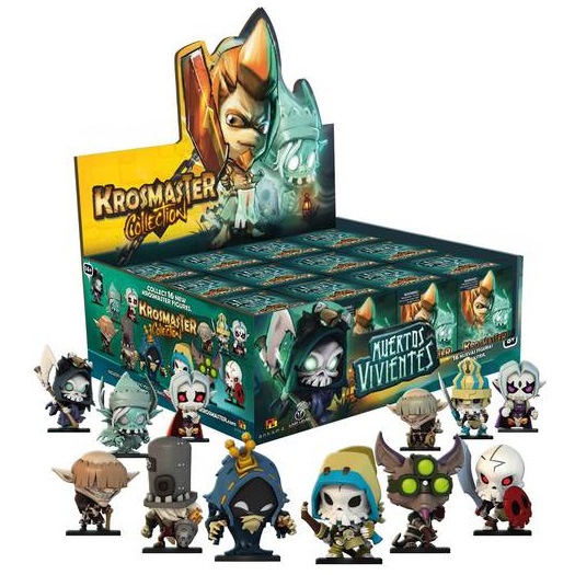 KROSMASTER COLLECTION - EXPOSITOR 16 FIGURAS MUERTOS VIVIENTES