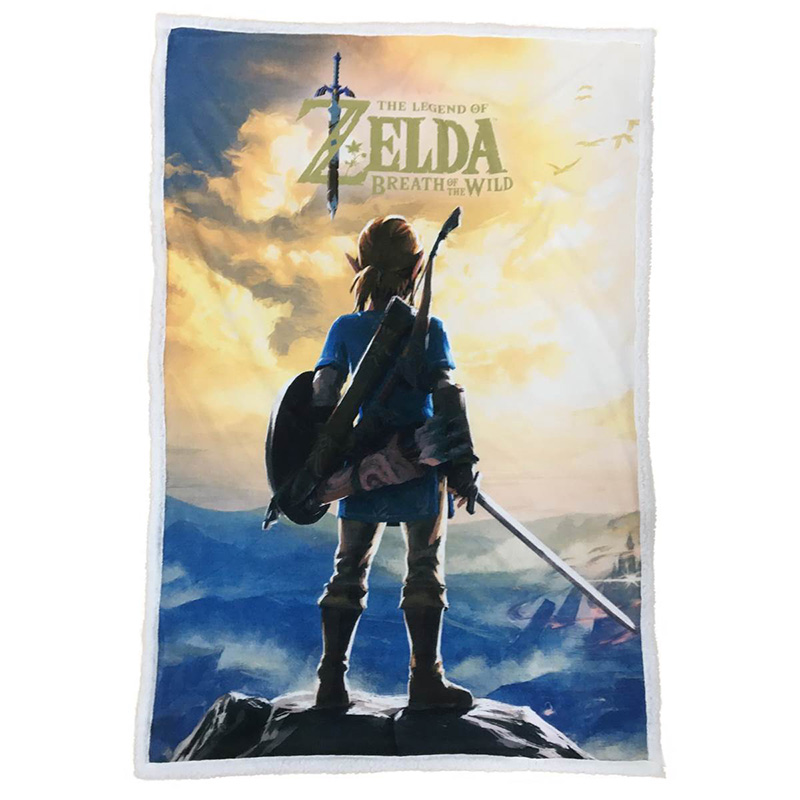 THE LEGEND OF ZELDA - MANTA BOTW LINK 100 x 150cm