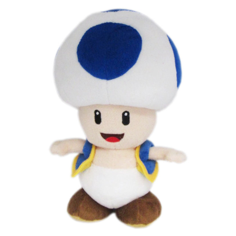 SUPER MARIO - PELUCHE 20 CM TOAD BLUE