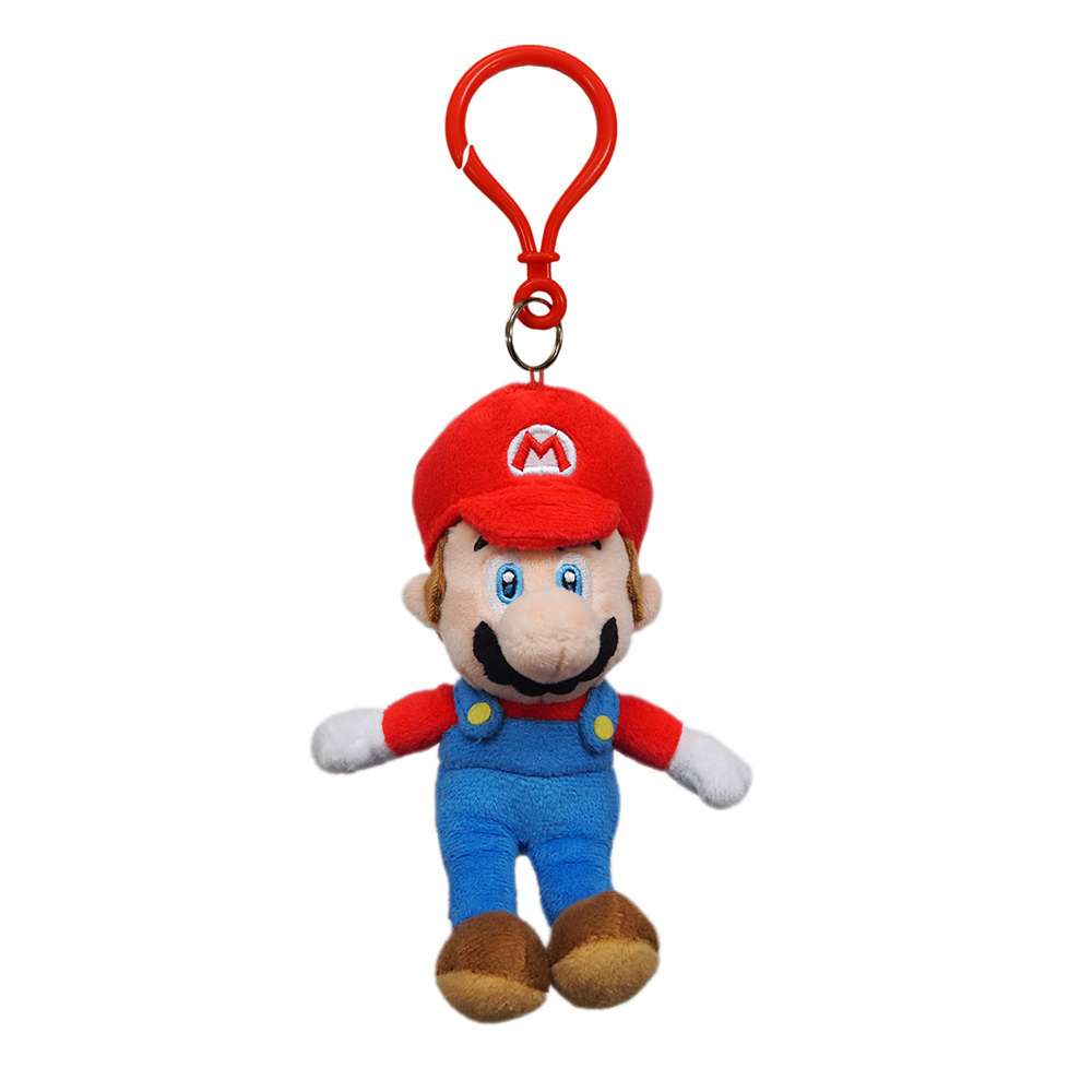 SUPER MARIO - LLAVERO PELUCHE 9 CM MARIO
