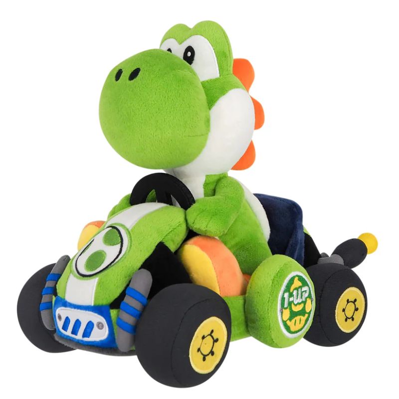 SUPER MARIO - PELUCHE MARIO KART WORLD YOSHI