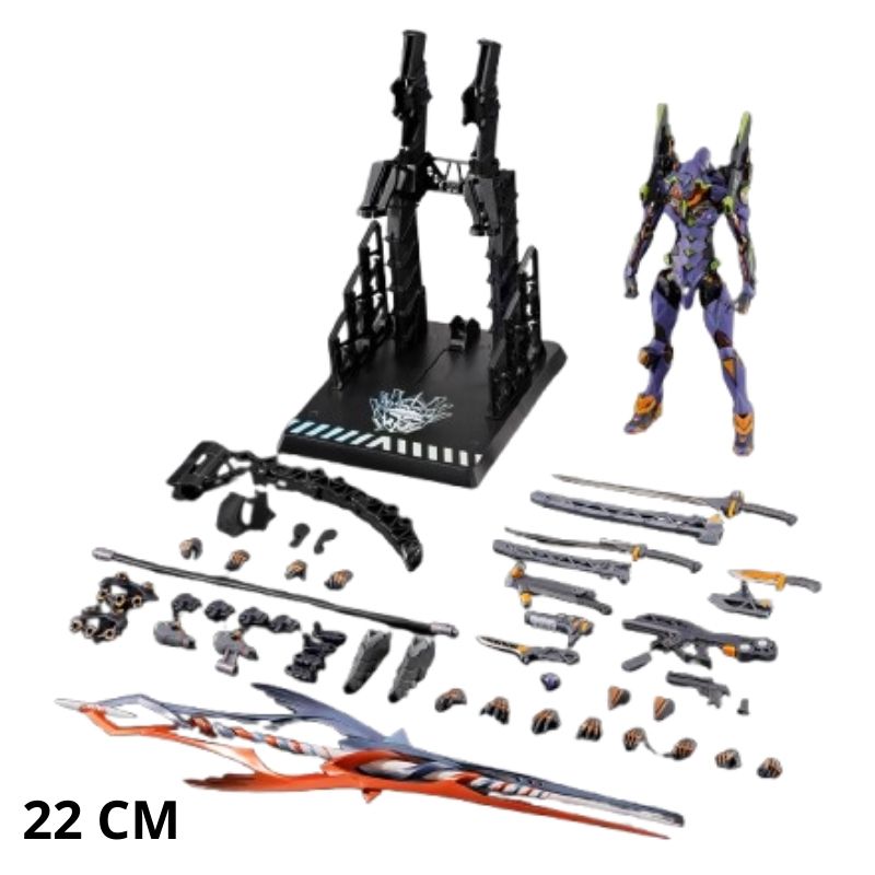 REBUILD OF EVANGELION - FIGURA ARTICULADA TEST TYPE-01 22 CM