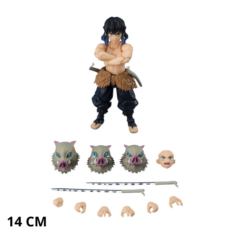 DEMON SLAYER - FIGURA INOSUKE HASHIBIRA 14 CM