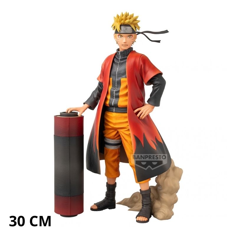 NARUTO SHIPPUDEN - FIGURA NARUTO UZUMAKI (BRUSH)