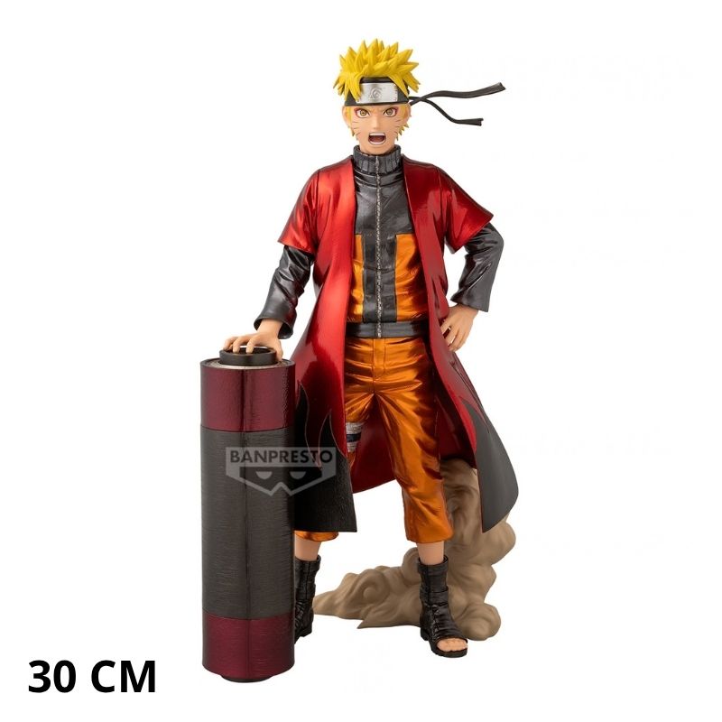 NARUTO SHIPPUDEN - FIGURA NARUTO UZUMAKI (METALLIC)