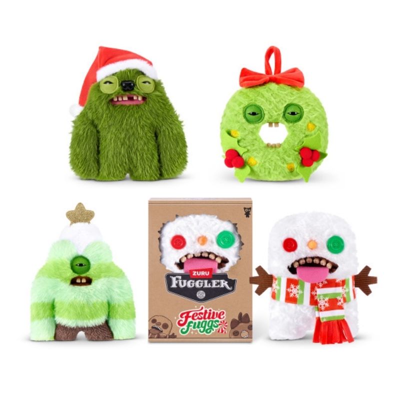 FUGGLER - PELUCHE SEASONAL-FESTIVE FUGGS 23CM x12