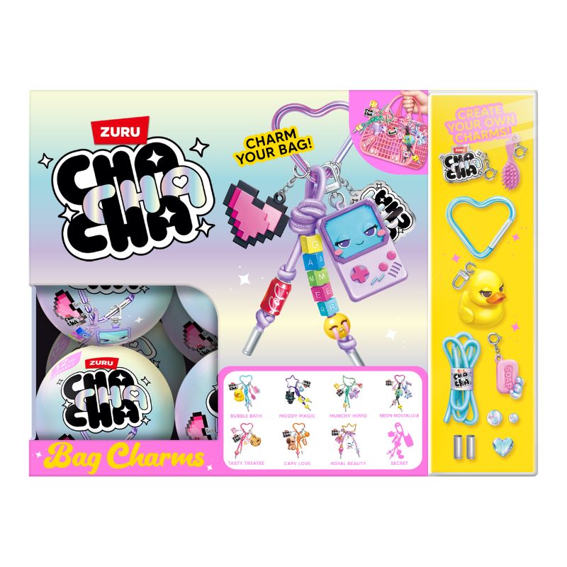 CHA CHA CHA - LLAVERO DIY CHARMS SORPRESA x24