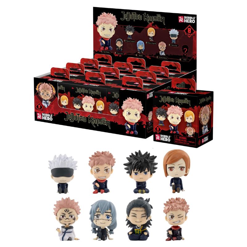 JUJUTSU KAISEN - SURTIDO BLIND BOX FIGURA BOBBLE (T2) x12