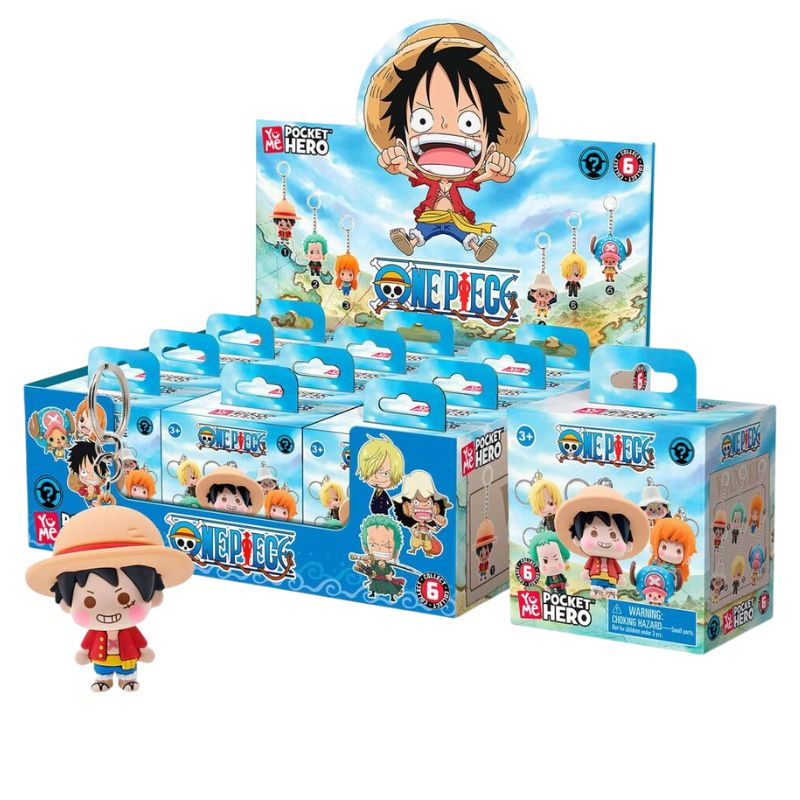 ONE PIECE - SURTIDO LLAVERO SORPRESA EN BLIND BOX (T2) x12