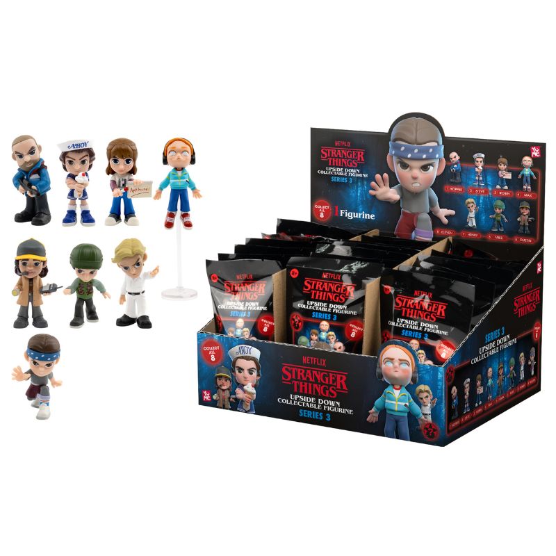 STRANGER THINGS - SURTIDO SOBRE SORPRESA FIGURA & ACCESORIO (T3) x24