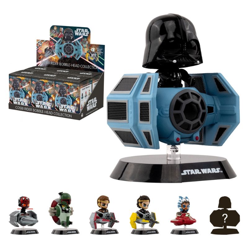 STAR WARS (T1) - SURTIDO BLIND BOX COSBI RIDERS x6
