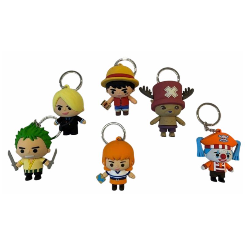 ONE PIECE - SURTIDO BLIND BOX LLAVEROS (T1) x12