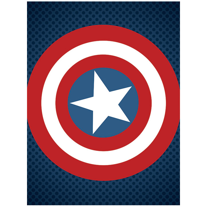 MARVEL - LIENZO 30X40 CAPITÁN AMÉRICA SHIELD