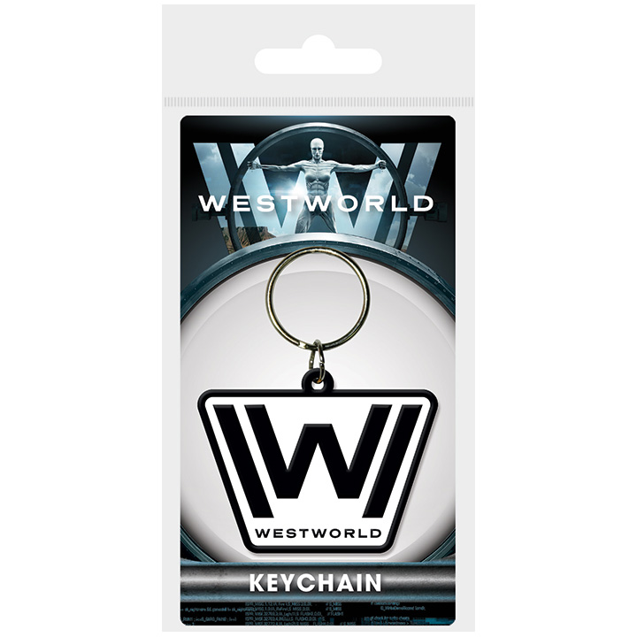 WESTWORLD - LLAVERO LOGO