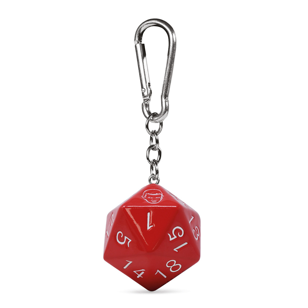 STRANGER THINGS - LLAVERO 3D D20