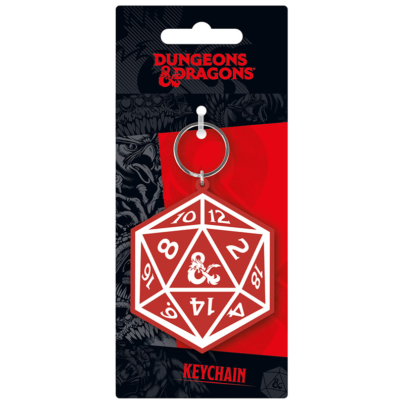 DUNGEONS & DRAGONS - LLAVERO DICE