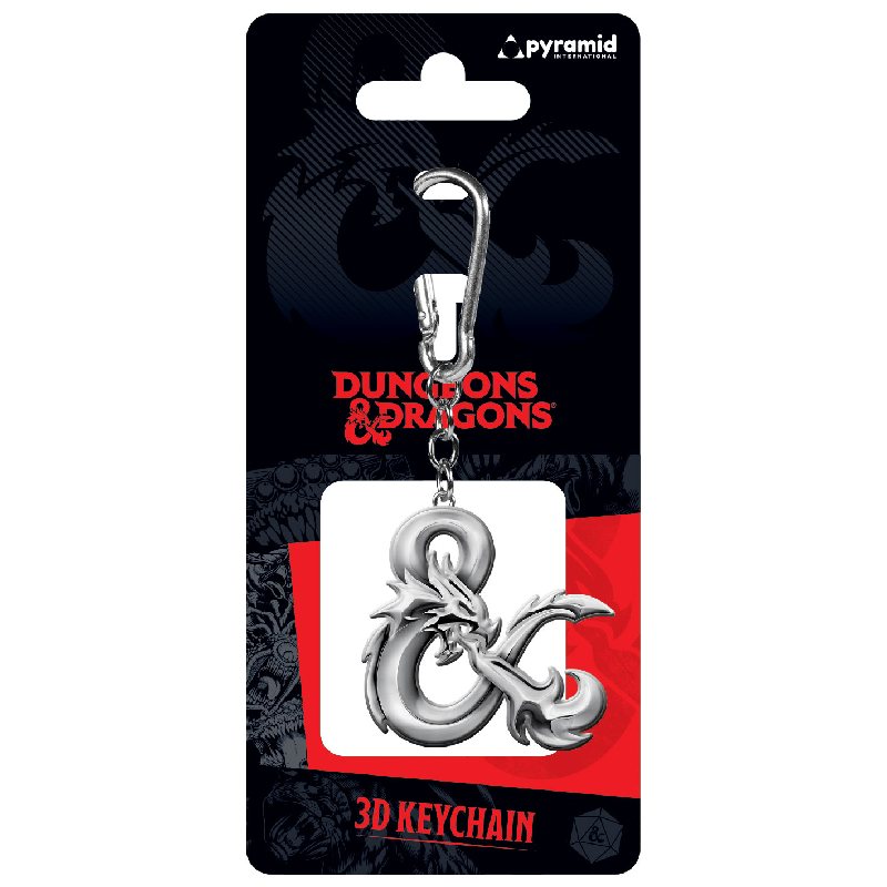 DUNGEONS & DRAGONS - LLAVERO 3D DRAGON AMPERSAND