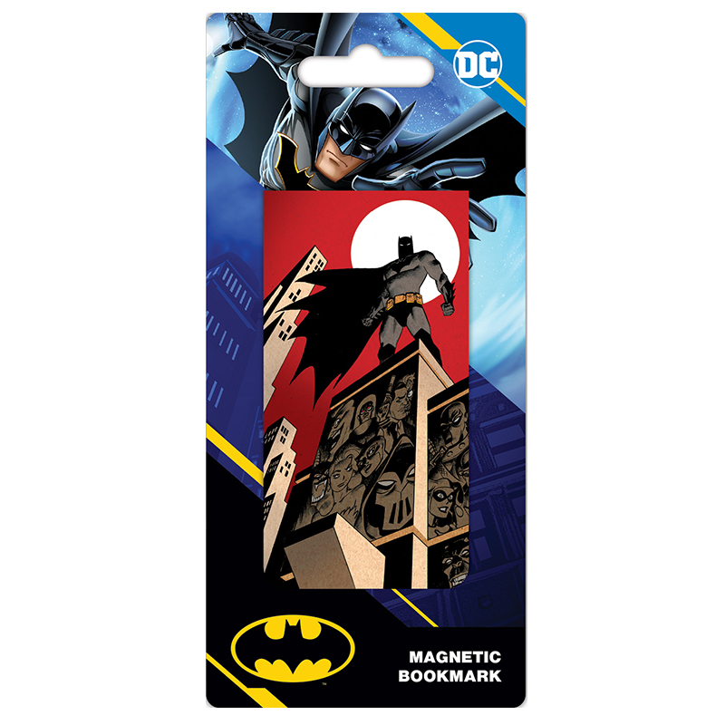 BATMAN - PUNTO DE LIBRO MAGNÉTICO VILLAIN SKYLINE
