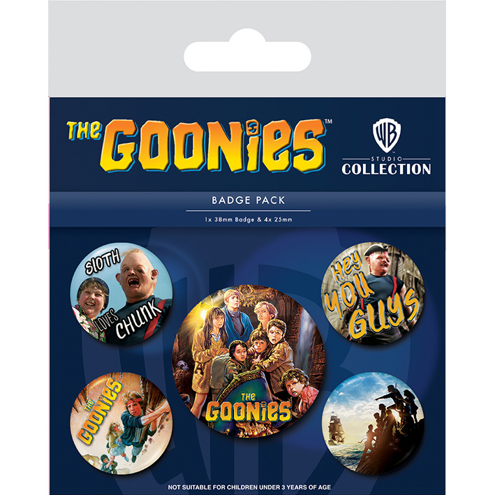 LOS GOONIES - PACK DE CHAPAS