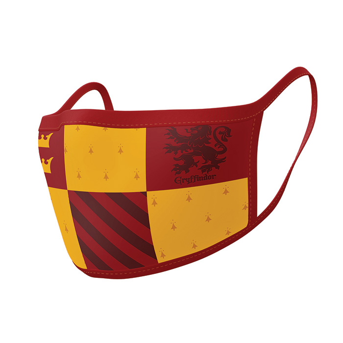 HARRY POTTER - PACK 2 MASCARILLAS PREMIUM GRYFFINDOR