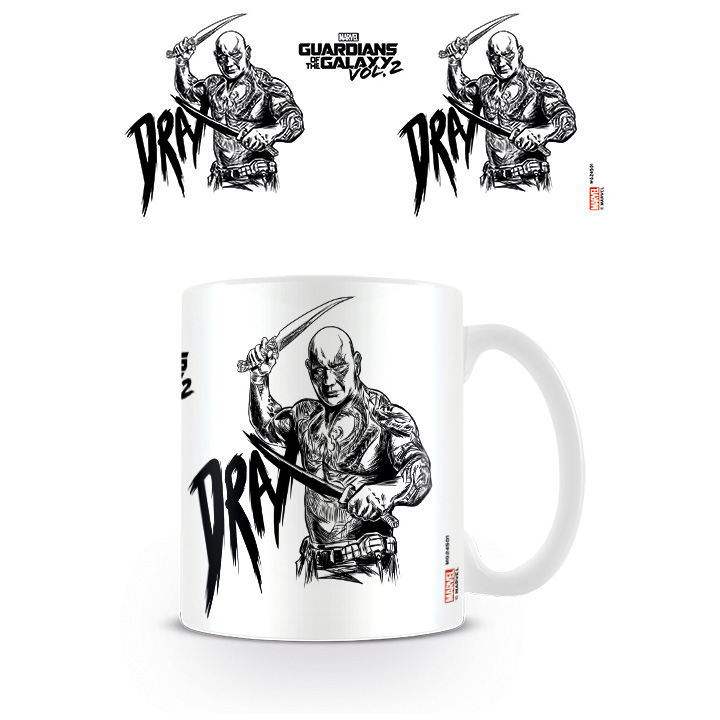 GUARDIANES DE LA GALAXIA VOL. 2 - TAZA 320 ML DRAX