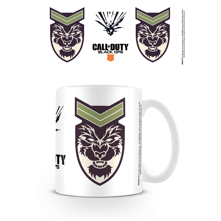 CALL OF DUTY BLACK OPS 4 - TAZA 320 ML BATTERY SYMBOL