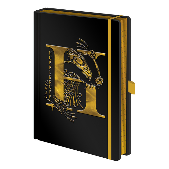 HARRY POTTER - CUADERNO A5 PREMIUM HUFFLEPUFF FOIL