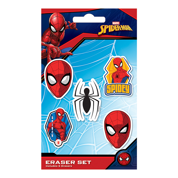SPIDER-MAN - GOMAS DE BORRAR