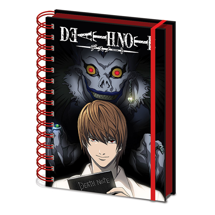 DEATH NOTE - CUADERNO A5 ESPIRAL SHADOW