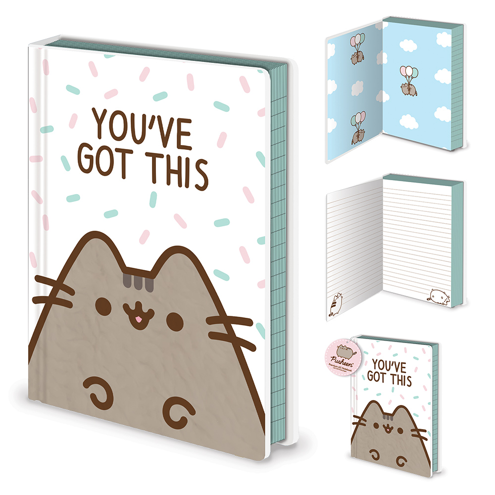 PUSHEEN - CUADERNO A5 PREMIUM YOU´VE GOT THIS