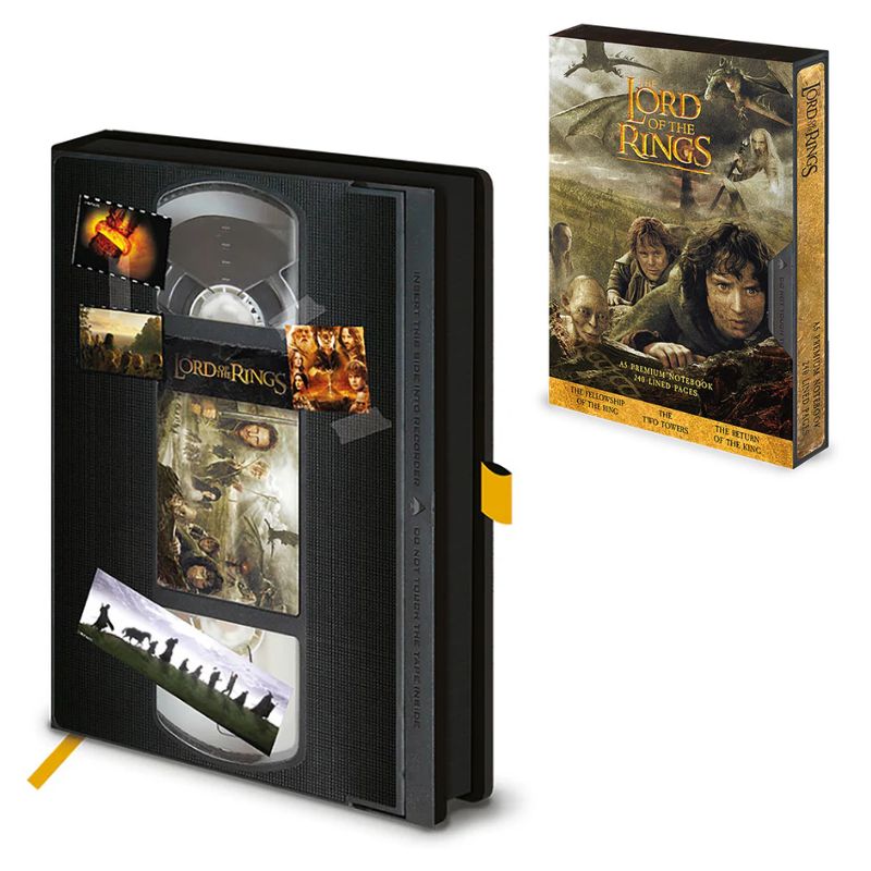 EL SEÑOR DE LOS ANILLOS - CUADERNO A5 PREMIUM