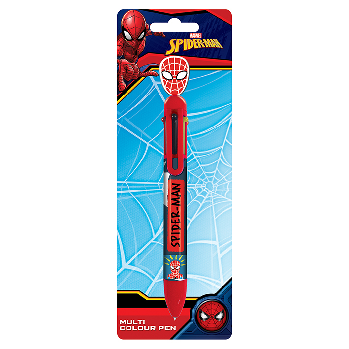 SPIDER-MAN - BOLÍGRAFO MULTICOLOR SKETCH