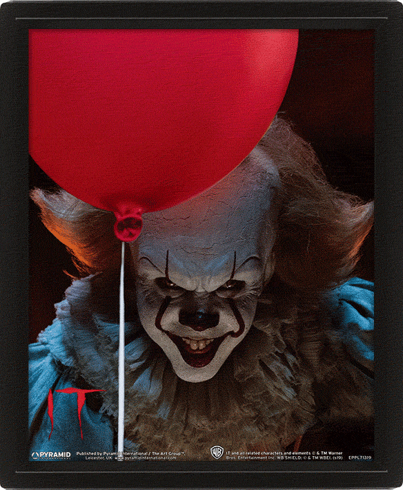 IT - PÓSTER 3D PENNYWISE FLIP