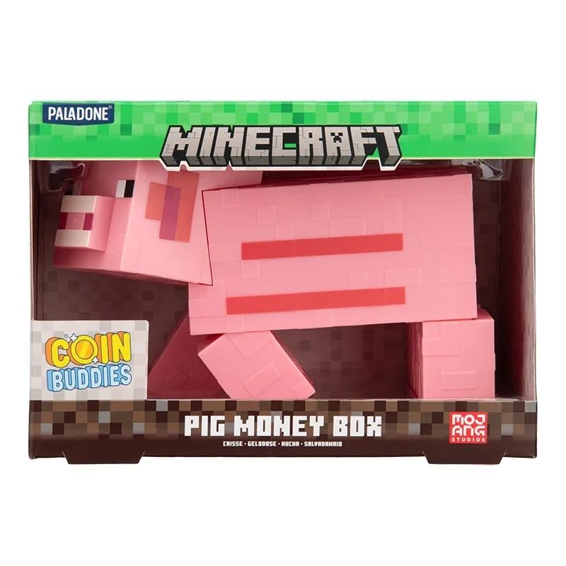 MINECRAFT - HUCHA CERDO V2