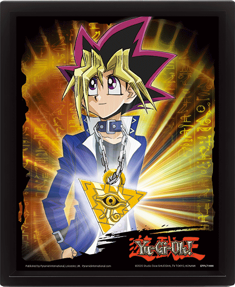 YU-GI-OH! - PÓSTER 3D MILLENNIUM PUZZLE