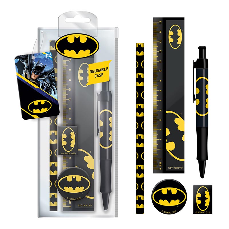 BATMAN - SET DE PAPELERÍA