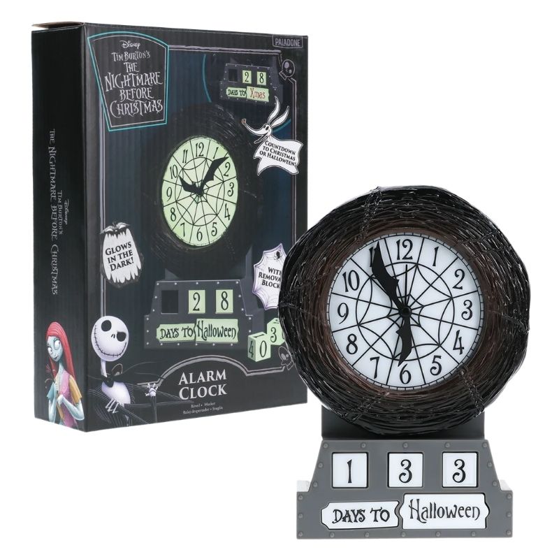 PESADILLA ANTES DE NAVIDAD - RELOJ DESPERTADOR CON CUENTA ATRÁS V2
