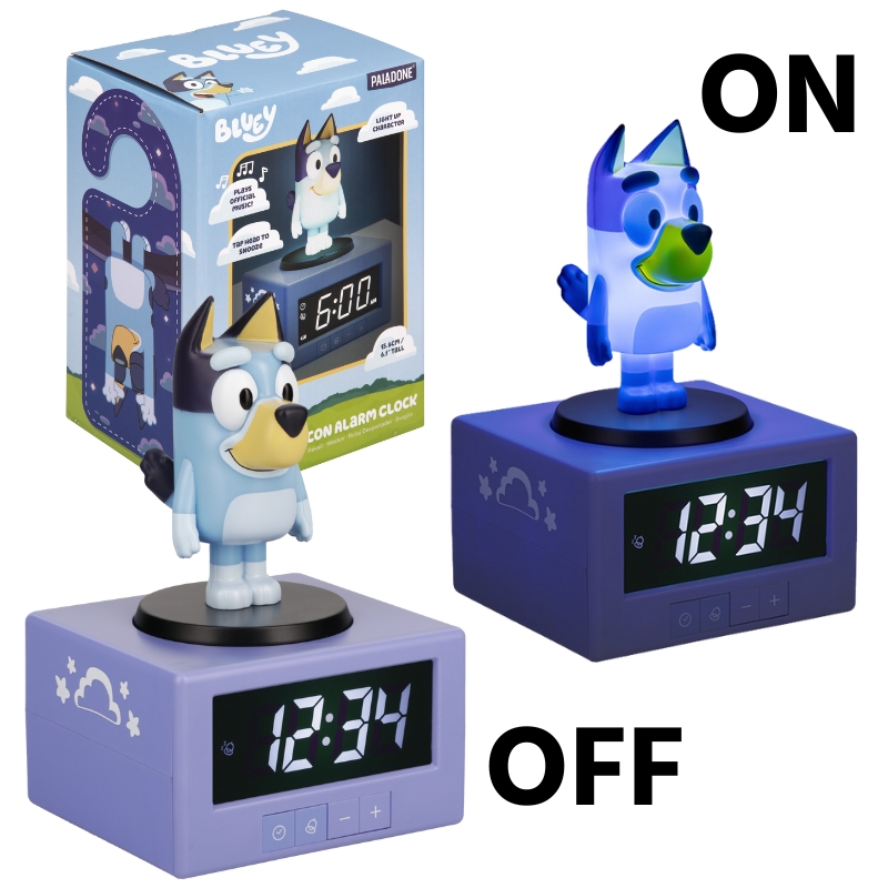 BLUEY - RELOJ DESPERTADOR