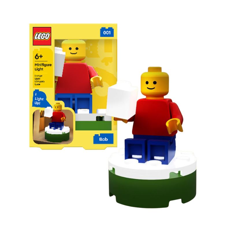 LEGO - LÁMPARA ICON MINIFIGURA BOB (13,6CM)