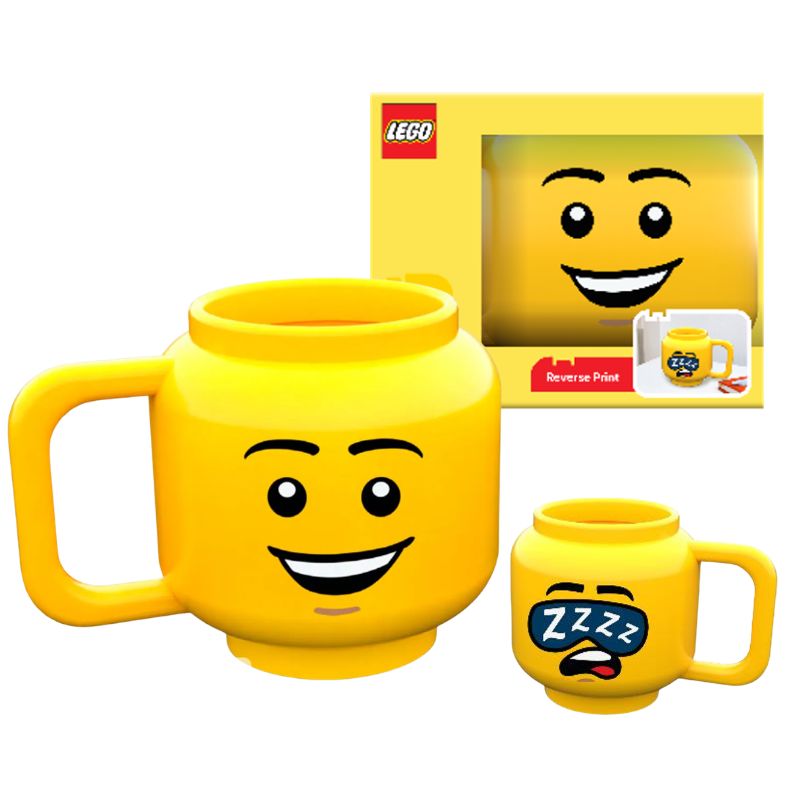LEGO - TAZA 3D CABEZA DE MINIFIGURA