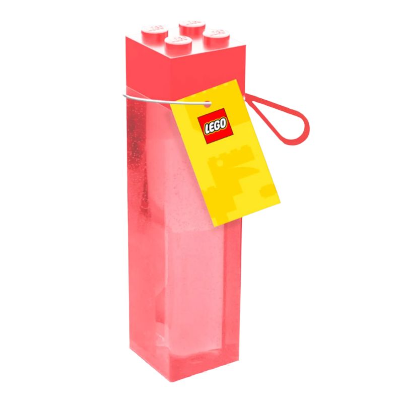 LEGO - BOTELLA DE AGUA DE PLÁSTICO LADRILLO (440 ML)