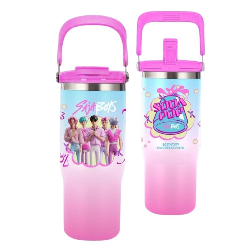 KPOP - VASO TÉRMICO 900 ML CON ASA SUPERIOR
