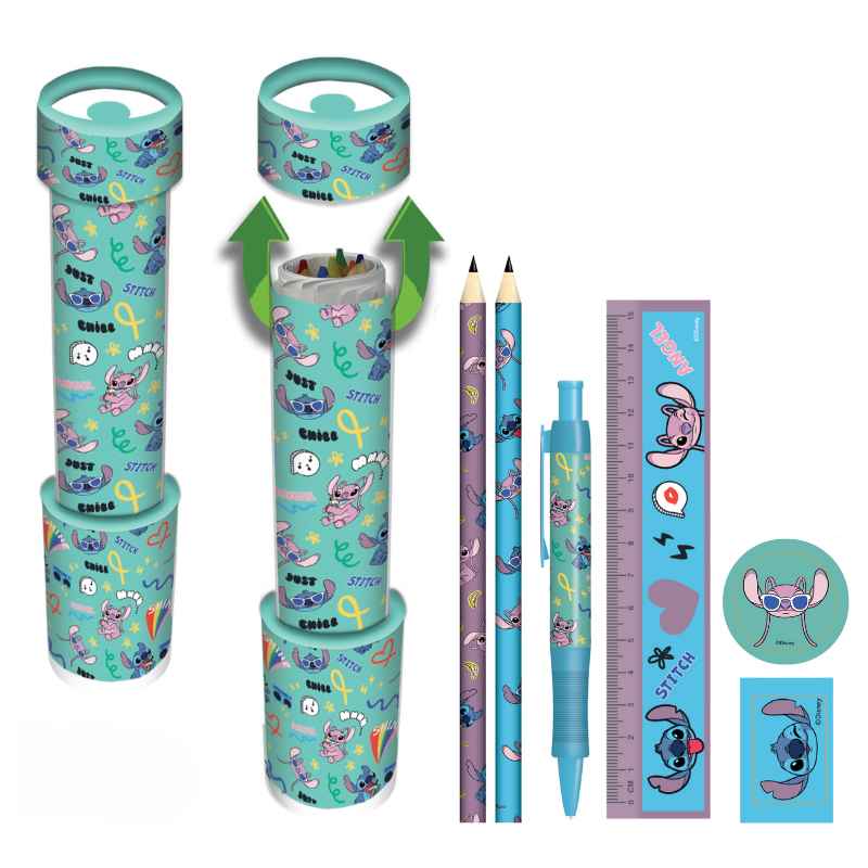 LILO & STITCH - SET DE PAPELERÍA KALEIDOSCOPE