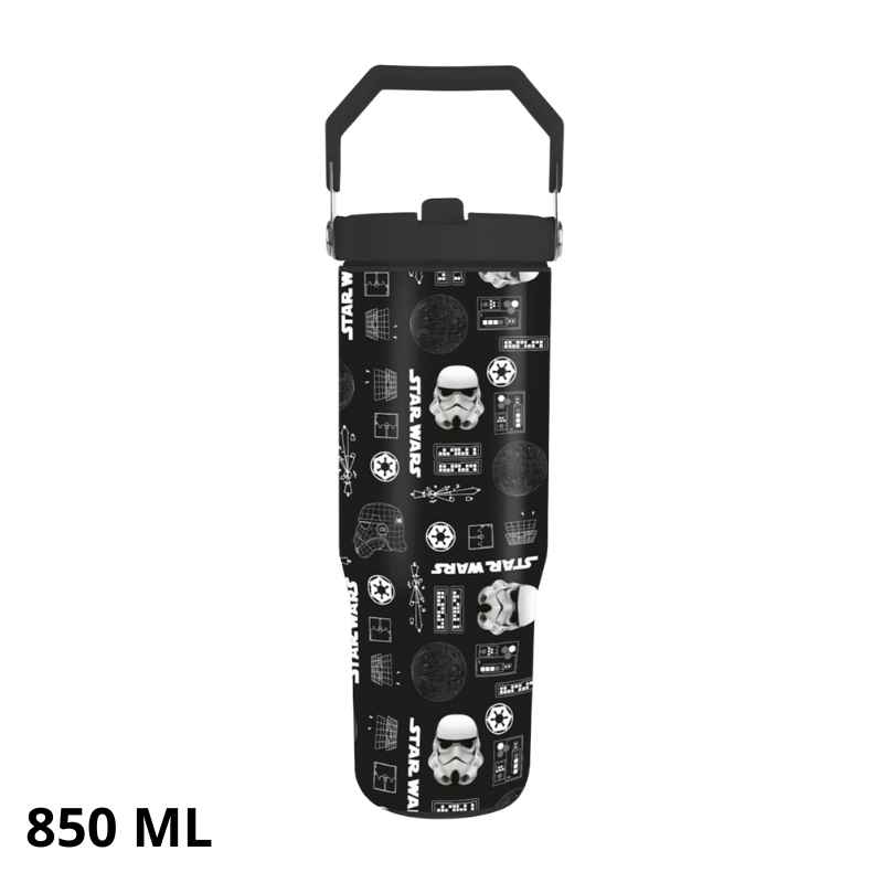 STAR WARS - TAZA DE VIAJE GRANDE CON ASA 850 ML VADER TECH
